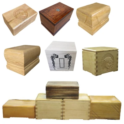 Hout Urns Cinerary Kis Hout Troeteldiere Urn